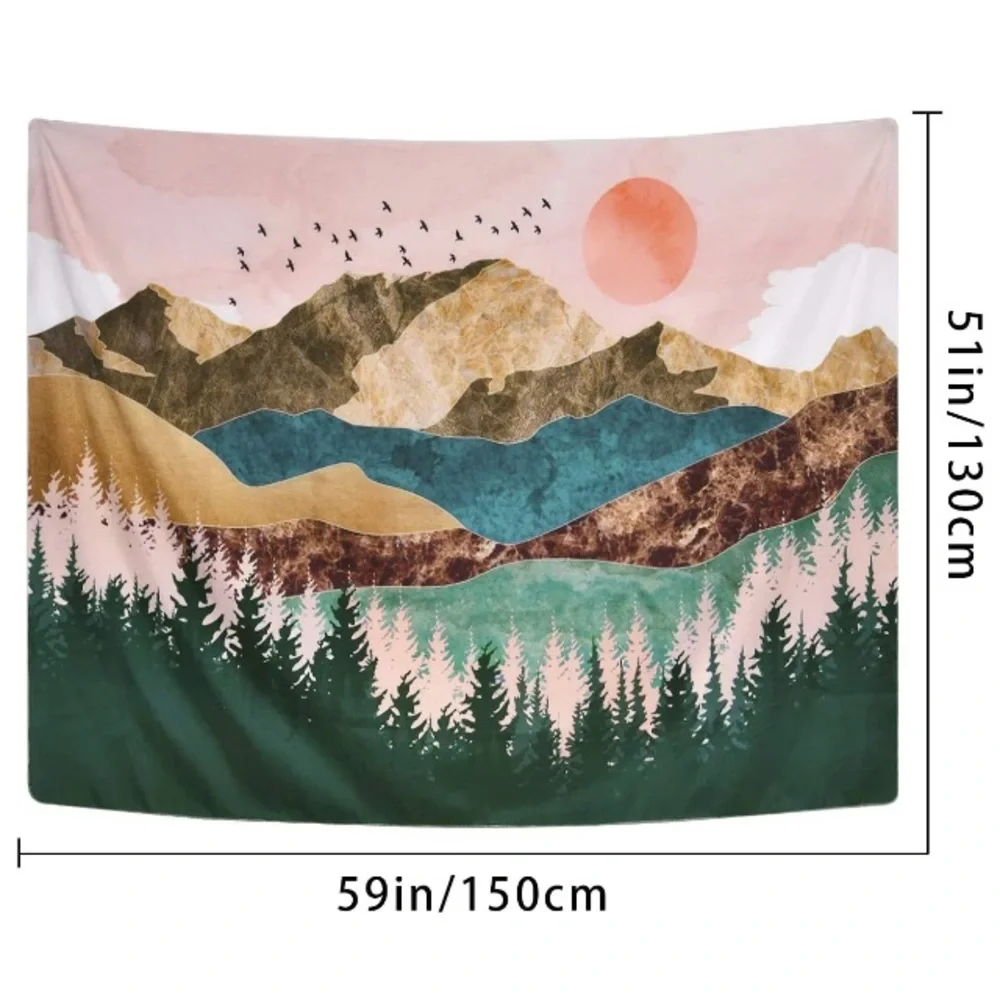 Wall Hanging Mountain Tapestry